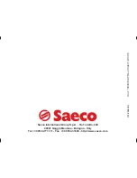 Предварительный просмотр 128 страницы Saeco 10000502 Operating Instructions Manual