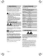 Предварительный просмотр 14 страницы Saeco 10001542 Operating Instructions Manual