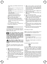 Предварительный просмотр 20 страницы Saeco 10001893 Operating Instructions Manual