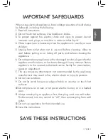 Предварительный просмотр 13 страницы Saeco 10002403 Operating Instructions Manual