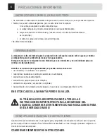 Предварительный просмотр 6 страницы Saeco 10002688 (Spanish) Manual