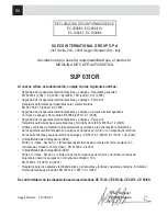 Предварительный просмотр 34 страницы Saeco 10002688 (Spanish) Manual