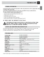 Preview for 5 page of Saeco 10002772 Operation And Maintenance Manual