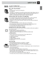 Предварительный просмотр 33 страницы Saeco 10002778 Operation And Maintenance Manual