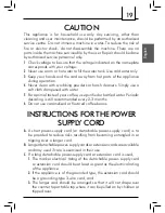 Предварительный просмотр 19 страницы Saeco 10003025 Operating Instructions Manual