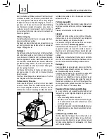 Предварительный просмотр 32 страницы Saeco 10003025 Operating Instructions Manual