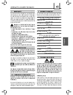 Предварительный просмотр 45 страницы Saeco 10003025 Operating Instructions Manual