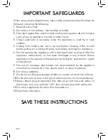 Предварительный просмотр 24 страницы Saeco 10003064 Operating Instructions Manual