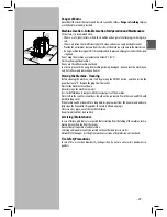 Предварительный просмотр 27 страницы Saeco 10003064 Operating Instructions Manual