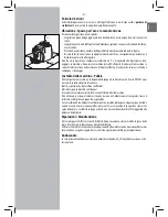 Предварительный просмотр 3 страницы Saeco 10003110 Operating Instructions Manual