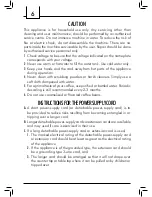 Предварительный просмотр 6 страницы Saeco 10003174 Operating Instructions Manual