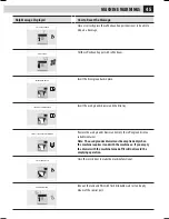 Предварительный просмотр 52 страницы Saeco 10003314 Operation And Maintenance Manual