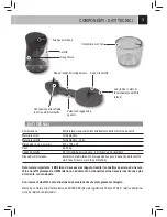 Предварительный просмотр 3 страницы Saeco 21000972 Operation And Maintenance Manual