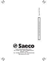 Предварительный просмотр 52 страницы Saeco 711523309 Operating Instructions Manual