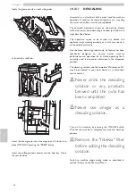 Preview for 96 page of Saeco AULIKA EVO TOP HSC Operation And Maintenance