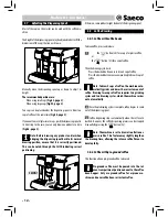 Предварительный просмотр 12 страницы Saeco aulika SUP040 Operating Instructions Manual