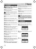 Preview for 26 page of Saeco Aulika SUP040R Installation And Operating Instructions Manual