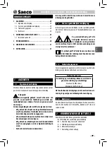 Preview for 29 page of Saeco Aulika SUP040R Installation And Operating Instructions Manual