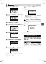 Preview for 35 page of Saeco Aulika SUP040R Installation And Operating Instructions Manual