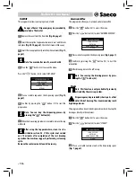 Предварительный просмотр 20 страницы Saeco auLika Operating Instructions Manual