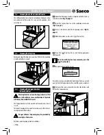 Предварительный просмотр 22 страницы Saeco auLika Operating Instructions Manual