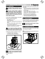 Предварительный просмотр 28 страницы Saeco auLika Operating Instructions Manual