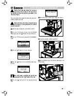 Предварительный просмотр 53 страницы Saeco auLika Operating Instructions Manual