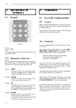 Preview for 18 page of Saeco BP 56 Use And Maintenance