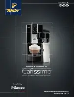 Предварительный просмотр 1 страницы Saeco Cafissimo HD8603 Operating Instructions Manual