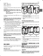 Предварительный просмотр 13 страницы Saeco Cafissimo HD8603 Operating Instructions Manual