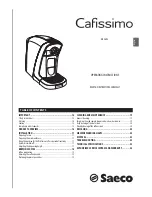 Предварительный просмотр 23 страницы Saeco Cafissimo Tuttocaffe Operating Instructions Manual