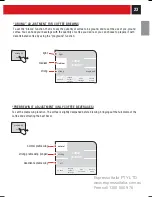 Предварительный просмотр 25 страницы Saeco Caoouccino Primea touch Plus Operation And Maintenance Manual