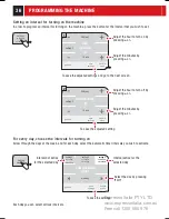 Предварительный просмотр 38 страницы Saeco Caoouccino Primea touch Plus Operation And Maintenance Manual