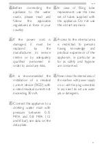 Предварительный просмотр 63 страницы Saeco CAP020 Operation And Maintenance