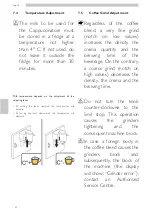 Предварительный просмотр 84 страницы Saeco CAP020 Operation And Maintenance