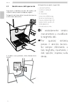 Предварительный просмотр 14 страницы Saeco CAP030A Operation And Maintenance