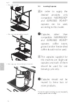 Предварительный просмотр 108 страницы Saeco CAP030A Operation And Maintenance