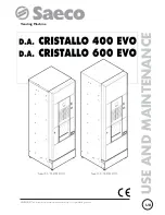 Saeco Cristallo 400 EVO Use And Maintenance preview