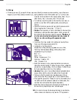 Предварительный просмотр 7 страницы Saeco D.A. 7P Instructions For Installation And Use Manual