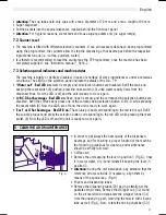 Предварительный просмотр 9 страницы Saeco D.A. 7P Instructions For Installation And Use Manual