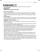 Предварительный просмотр 11 страницы Saeco D.A. 7P Instructions For Installation And Use Manual