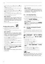 Предварительный просмотр 32 страницы Saeco D.A. 8P Standard Operation And Maintenance