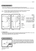 Preview for 8 page of Saeco DA 7P Plus Instructions For Installation And Use Manual