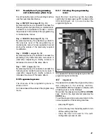 Предварительный просмотр 27 страницы Saeco ESPRESSO SG200E Operation And Maintenance Manual