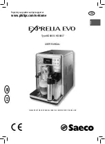 Saeco Exprelia Evo HD8855 User Manual preview