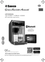 Saeco Gran Baristo Avanti HD8964/47 User Manual предпросмотр