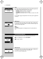 Preview for 64 page of Saeco Gran Baristo Avanti HD8964/47 User Manual