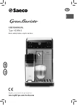 Saeco Gran Baristo HD8965 User Manual предпросмотр