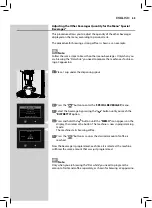 Предварительный просмотр 47 страницы Saeco Gran Baristo HD8965 User Manual