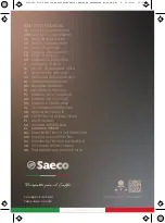 Предварительный просмотр 2 страницы Saeco GranAroma DELUXE User Manual